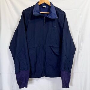 RARE VINTAGE NIKE‎ AIR FULL ZIP LIGHT JACKET Y2K 90s MENS SIZE L RETRO